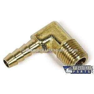 Fitting, Elbow Hose Barb (Brass) 3/8X 3: Home Improvement