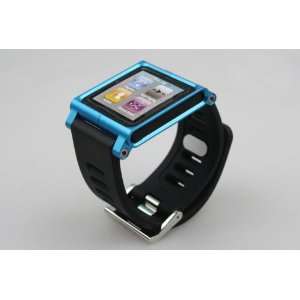  BangStore(TM)Tik Watch Wrist Strap for iPod Nano 6G Blue 