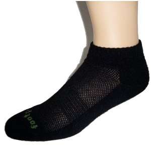    Footprint Small Black Bamboo Low Cut Socks: Sports & Outdoors