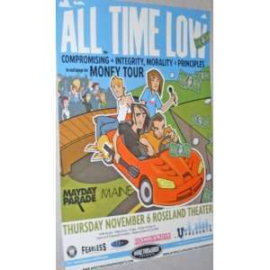  All Time Low Poster   Concert Flyer so Wrong, Its Right 