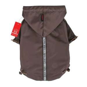  Base Jumper Dog Raincoat   Brown