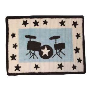  Lambs & Ivy Rock N Roll Rug: Home & Kitchen