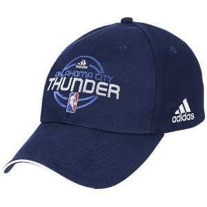   City Thunder Navy Blue Team Logo Adjustable Hat