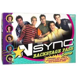  Nsync Backstage Pass Game: Toys & Games
