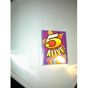  5 Alive Card Game: Toys & Games