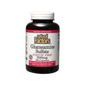  Natural Factors   Glucosamine Sulfate, Sodium Free   500 