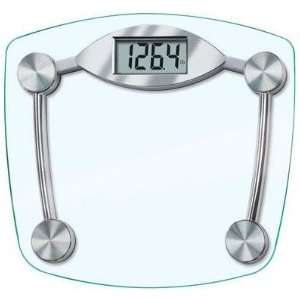   Glass Bath Scale 400 Pound Capacity 1.2 LCD Readout: Home & Kitchen