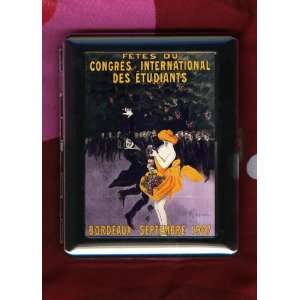  Congres International Cappiello Vintage ID CIGARETTE CASE 