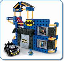  Fisher Price TRIO DC Super Friends Batcave: Toys & Games