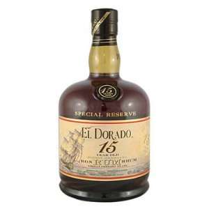  El Dorado Rum 15 Year Special Reserve 750ML Grocery 