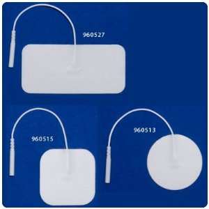   White Foam Electrodes   2 Round   4/pk.: Health & Personal Care