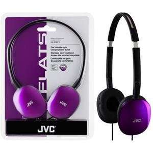  JVC America, FLAT Headpones   Violet (Catalog Category 