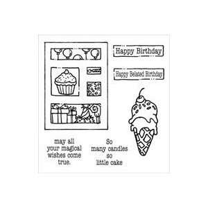   Gone Wild Clear Stamp Set happy Birthday Tiny Cutts: Everything Else