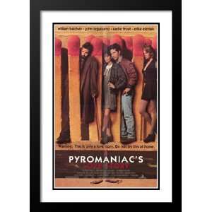  A Pyromaniacs Love Story 20x26 Framed and Double Matted Movie 
