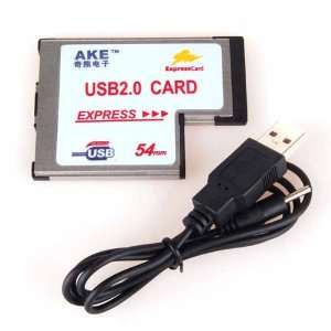  BestDealUSA USB 2.0 PCMCIA 2 Ports ExpressCard Express 