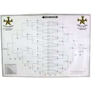   Tournament Chart   Double Sided 16 and 32 Team Bracket Sports