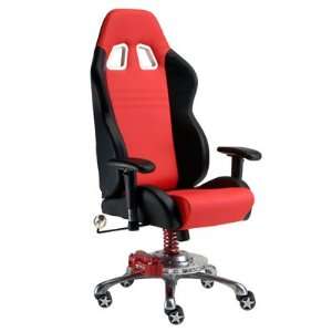  PitStop Grand Prix Office Executive Chair in Red: Office 