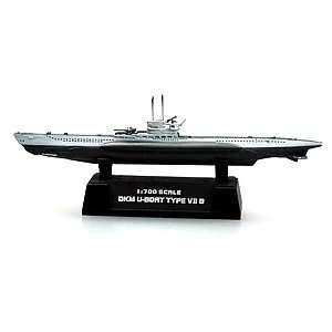  37313 EM 1/700 U Boat Type VIIB German Navy Toys & Games