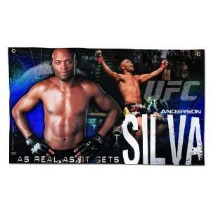 UFC Mixed Martial Arts Anderson Silva Wall Hanging:  Sports 
