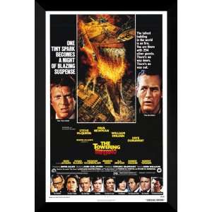    The Towering Inferno FRAMED 27x40 Movie Poster