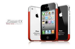 SGP iPhone 4 / 4S Case Linear EX Mateor Series   Dante Red 
