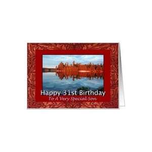  31st Birthday Son Sunrise Reflections Card Toys & Games