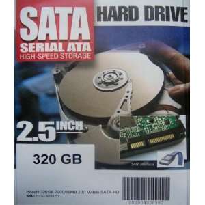 Hitachi Travelstar 7K320 320GB 2.5 Mobile Hard Drive   7200, 16MB 