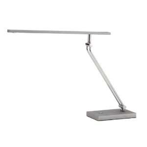  Adesso 3392 22 Saber LED Desk Lamp, Steel: Home 