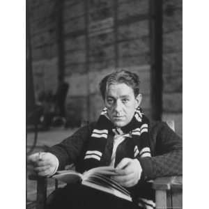  Actor Alec Guinness Sporting Natural Looking Toupee, While 