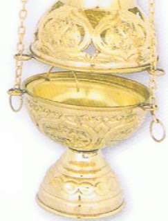 Orthodox Christian Byzantine New Brass Church censer  