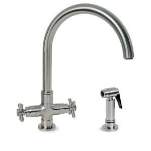  Hamat Faucets 3 3954 Deco T W Side Spray Stainless Steel 