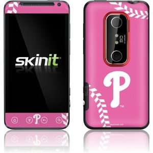   Philadelphia Phillies Pink Game Ball skin for HTC EVO 3D Electronics