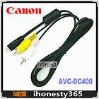 CANON HFM 41 AUDIO/VIDEO TV CABLE, USB DATA CABLE,DISKS, ORIG. BOX