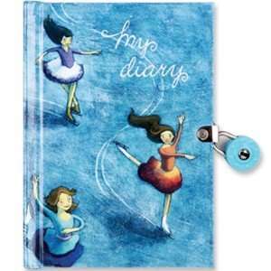  Ice Skaters Locked Diary: Toys & Games
