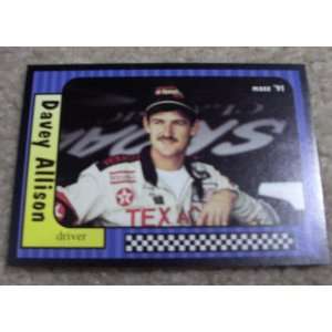  1991 Maxx Davey Allison # 28 Nascar Racing Card Sports 