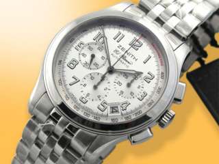 ZENITH Class El Primero Automatic Chronograph Stainless Steel Watch 