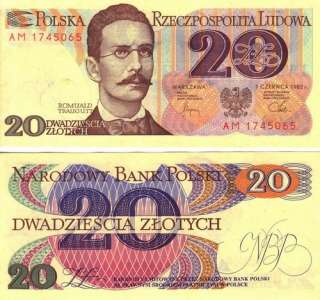 Poland 20 Zlotych 1982 P 149 *UNCIRCULATED BankNote  