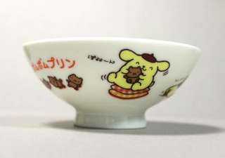 Sanrio PomPomPurin rice bowl; Size: 11 cm diameter; 4.5 cm height 