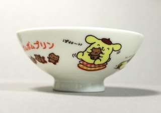 Sanrio PomPomPurin rice bowl; Size 11 cm diameter; 4.5 cm height 