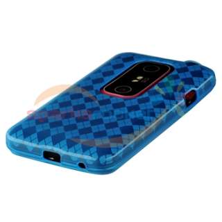 13in1 Set Case Screen Film Cover Battery for HTC EVO 3D  