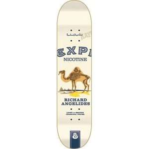  Expedition Angelides Camel Skeleton Skateboard Deck   8.06 