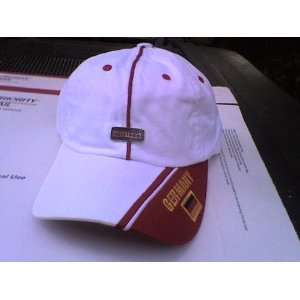   Hats (White with Black/red/yellow Flag and Accents): Sports & Outdoors