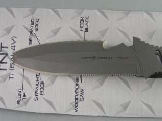 Zero Point Tool Knife Titanium Non Magnetic TNT  