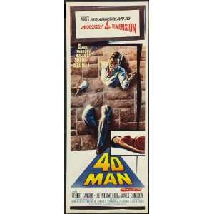  4D Man Poster Movie Insert (14 x 36 Inches   36cm x 92cm 