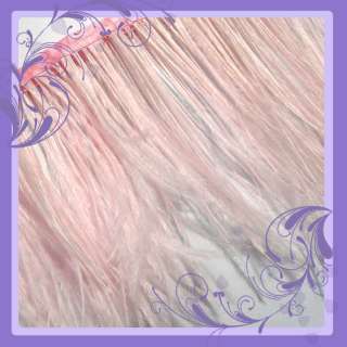  width the length of feather on this fringe is 10 15cm 4 to 6 inches