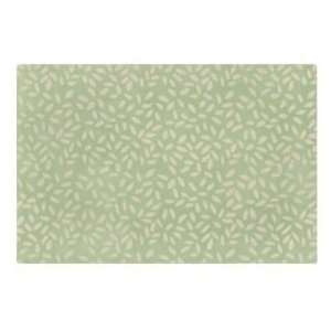   Rugs: Kids Leaves Patterned Pastel Rugs, 4x6 Lg After the Rain Rug