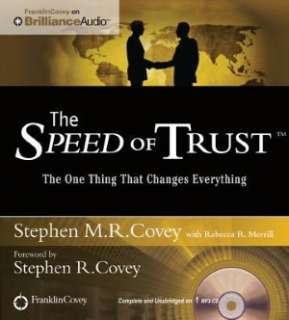   Thing That Changes Everything by Stephen M. R. Covey, Brilliance Audio
