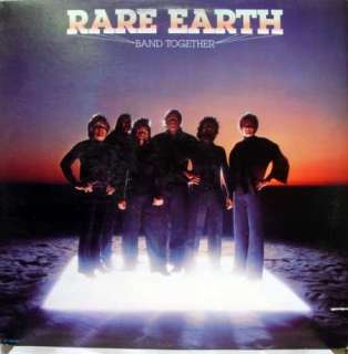 RARE EARTH band together LP mint  vinyl P7 10025R1 1978  