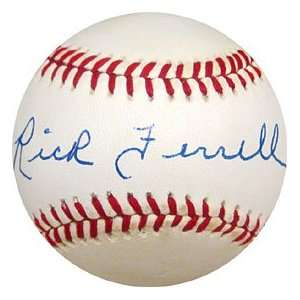  Rick Ferrell Autographed / Signed Baseball (James Spence 