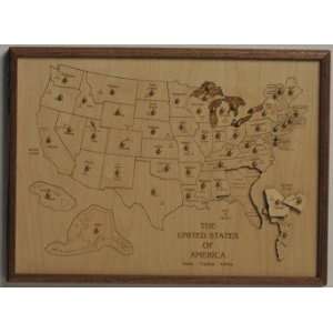  Map of United States with State Capitals and Mottos: Home 